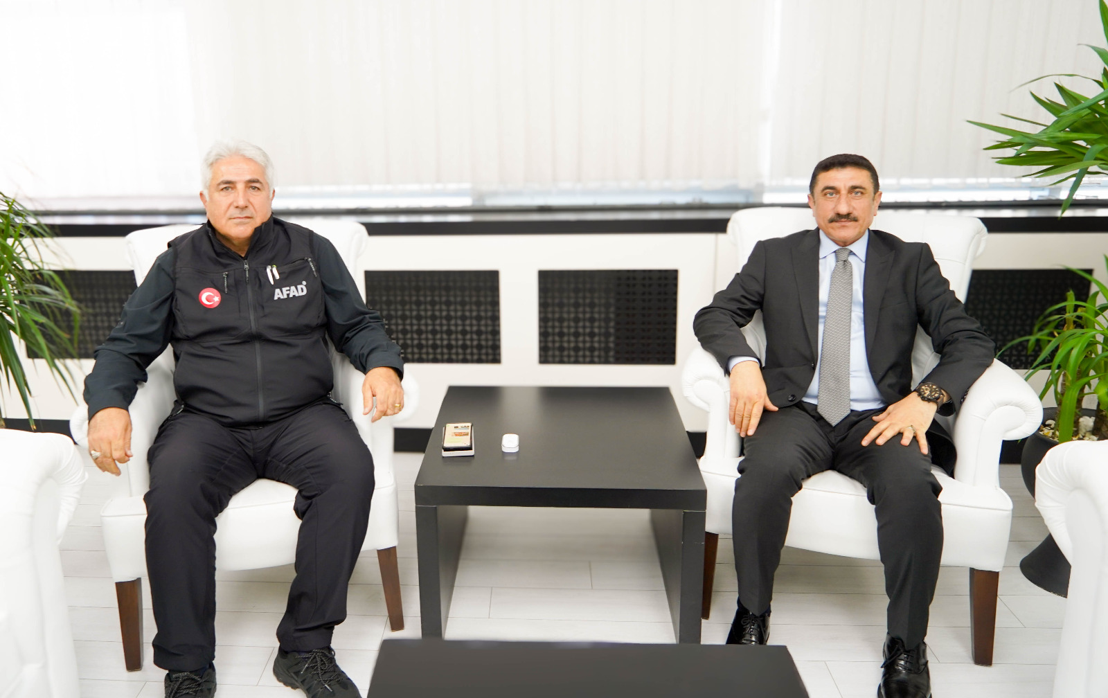 Kilis AFAD İl Müdürü Arif Mencik, Rektörümüz Prof. Dr. Zekeriya Akman’ı Ziyaret Etti