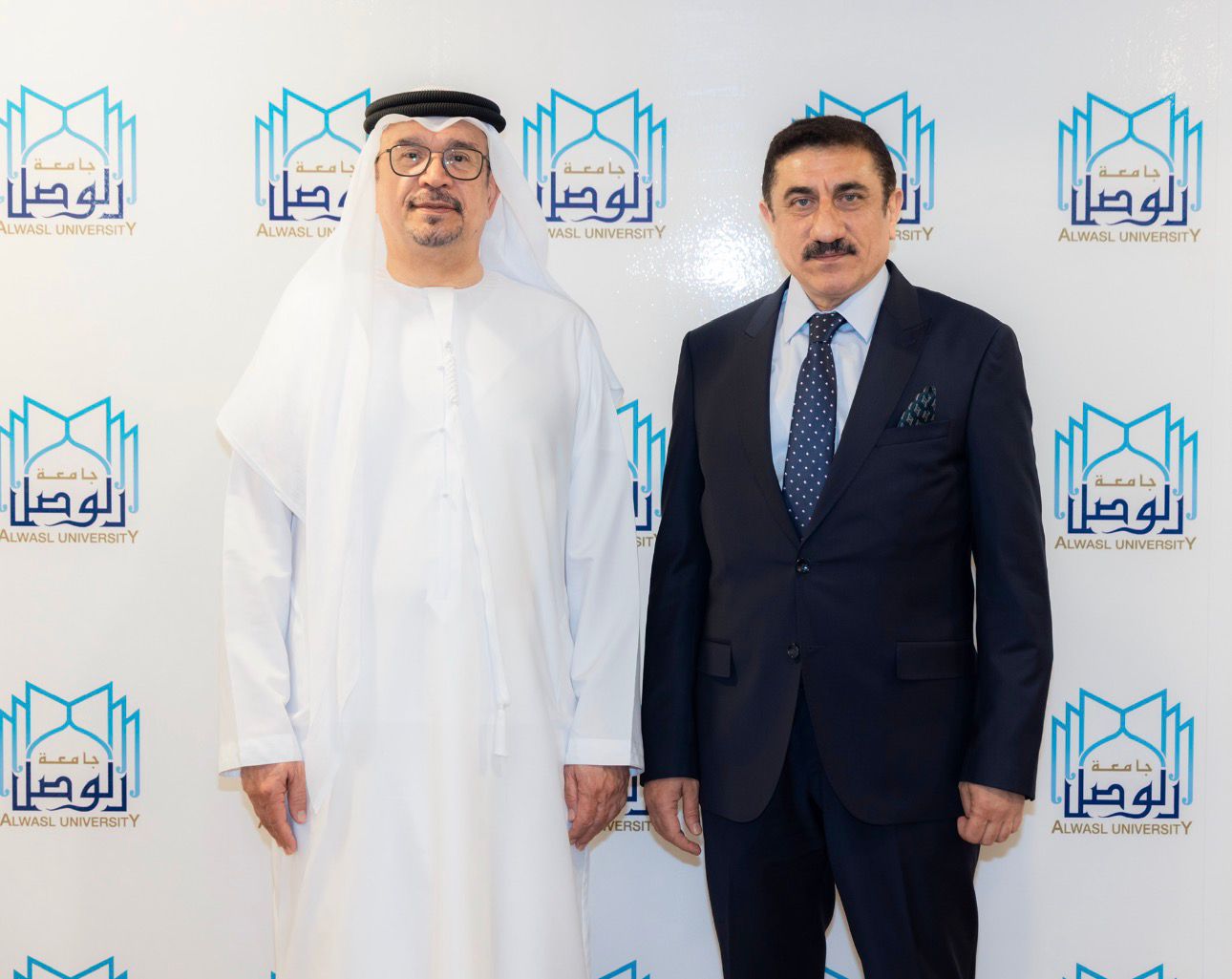 Rektörümüz Prof. Dr. Zekeriya Akman, Dubai Alwasl Üniversitesi Rektörü Prof. Mohamed Ahmed Abdelrahman ile Bir Araya Geldi
