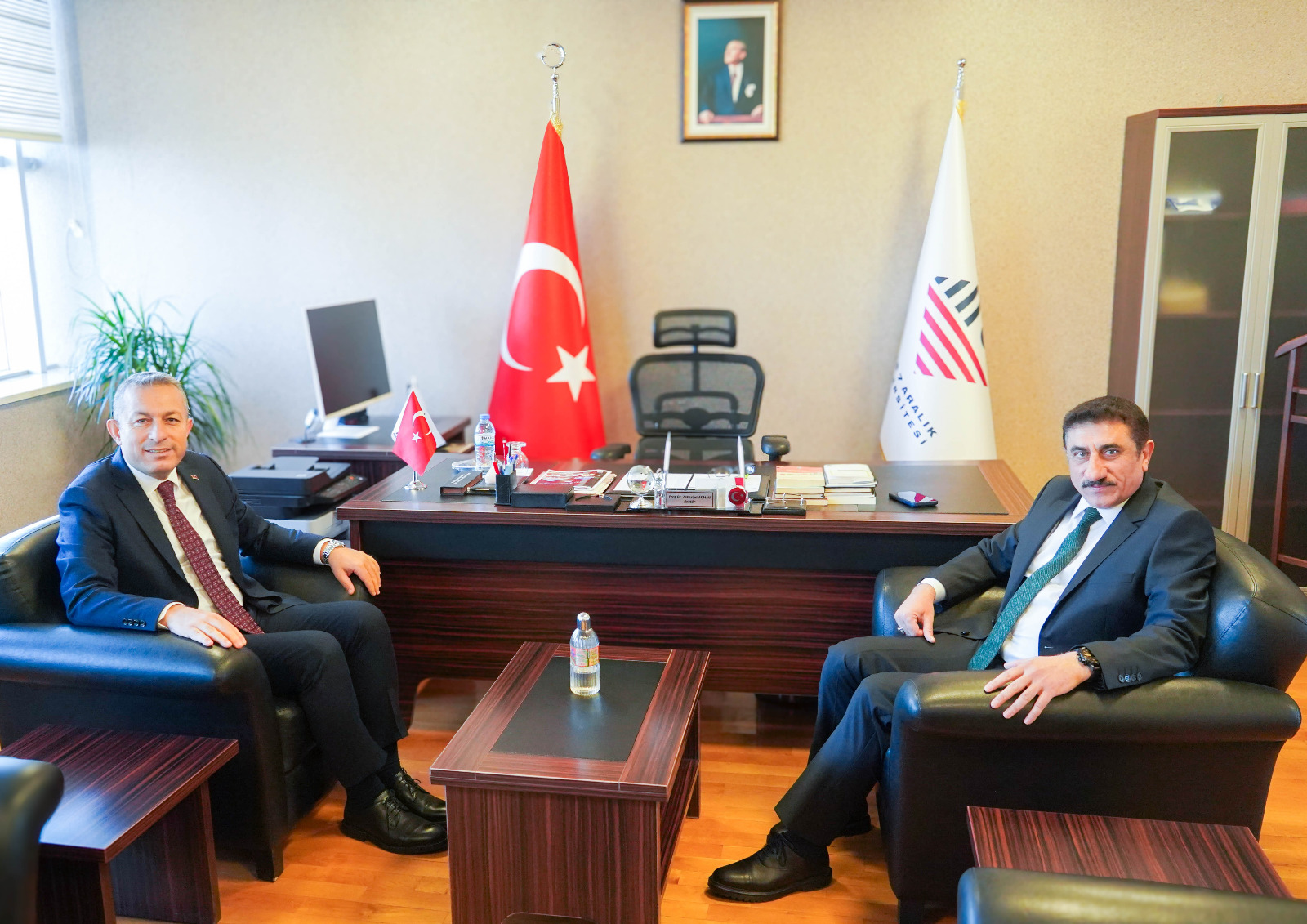 Kilis Valisi Tahir Şahin’den Rektörümüze Ziyaret