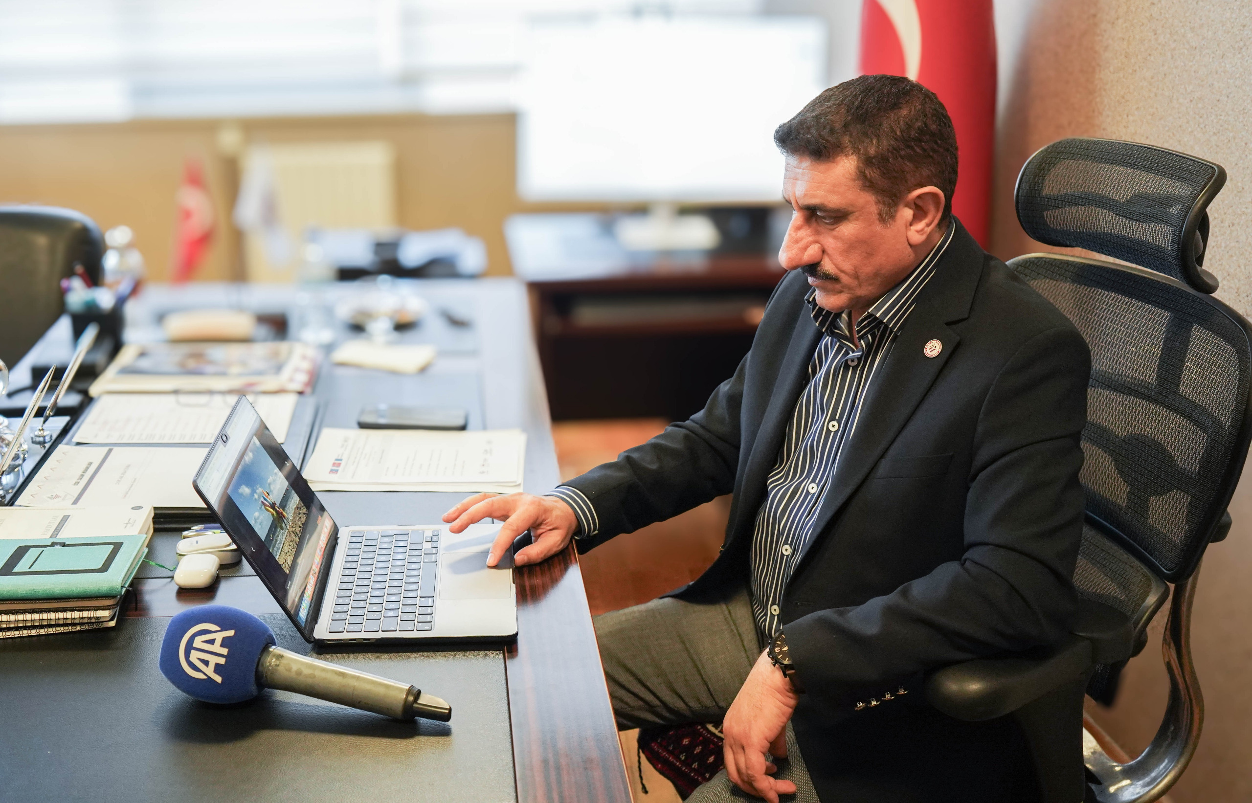 Rektörümüz Prof. Dr. Zekeriya Akman, AA’nın Geleneksel “Yılın Kareleri” Oylamasına Katıldı